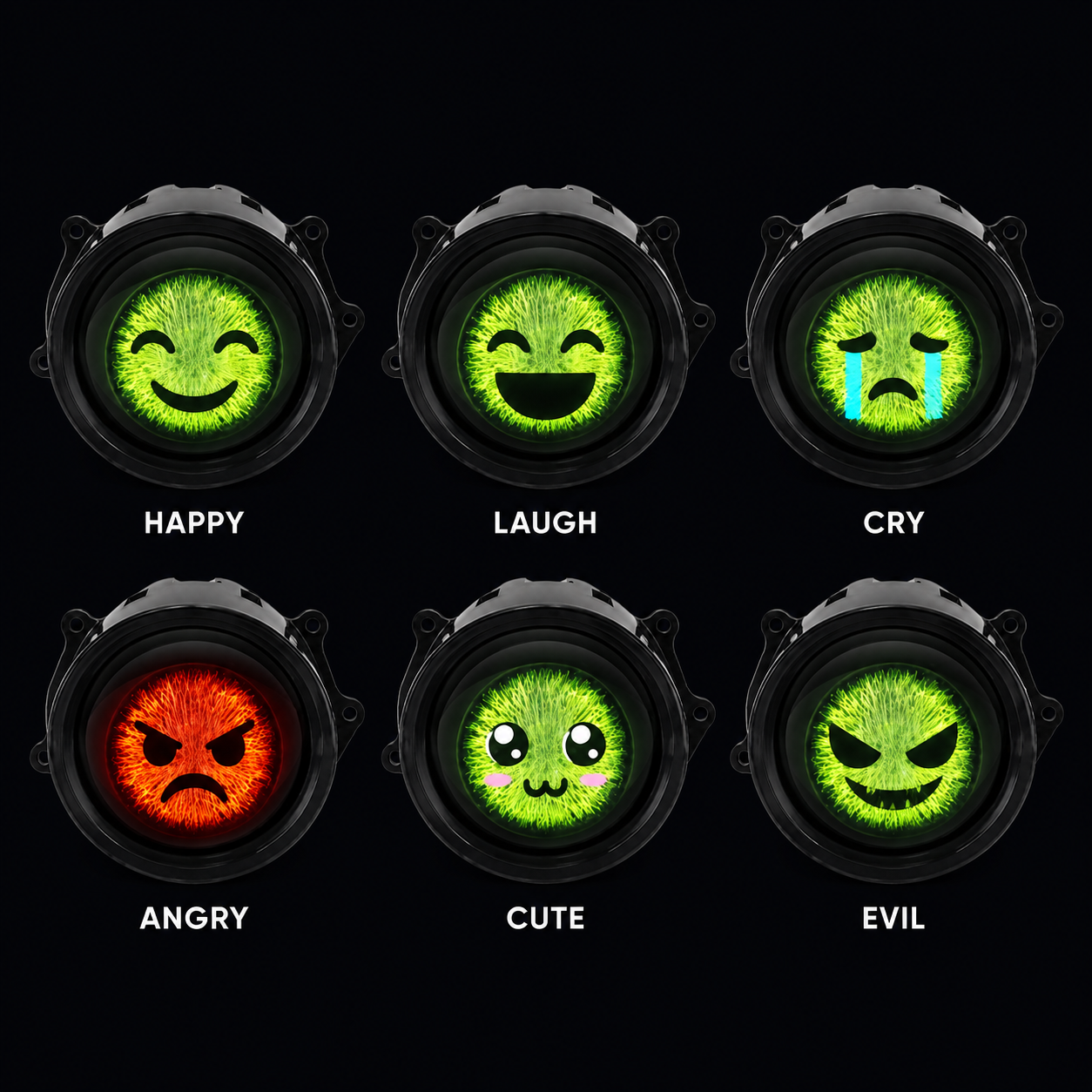IrisShift™ RGB Demon Eye Headlight Kit