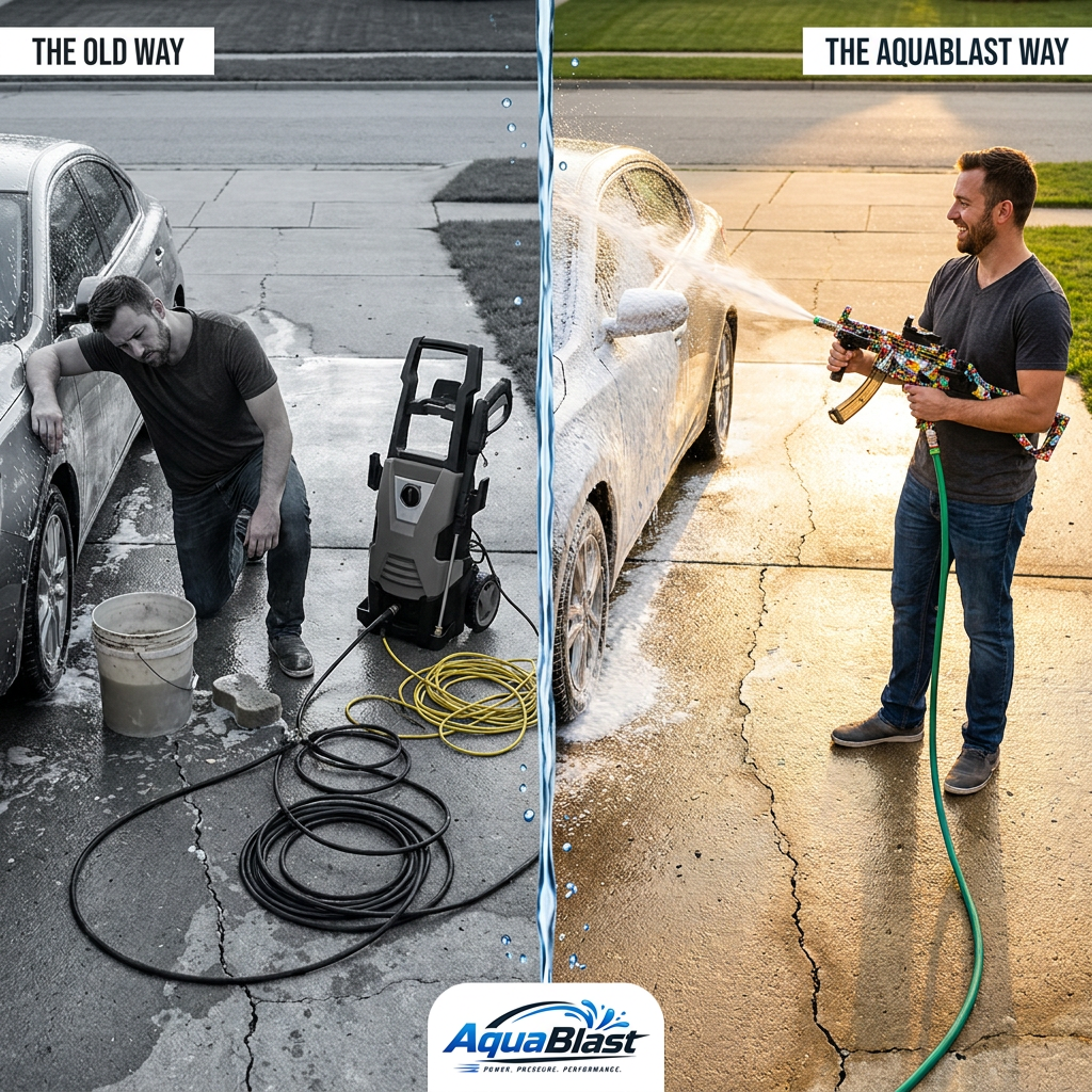 AquaBlast™ Cordless Pressure Blaster